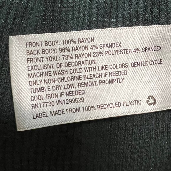 Knox Rose Green Embellished Tank – Size XXL - Picture 5 of 5